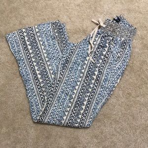 Boho Linen Blend Pants